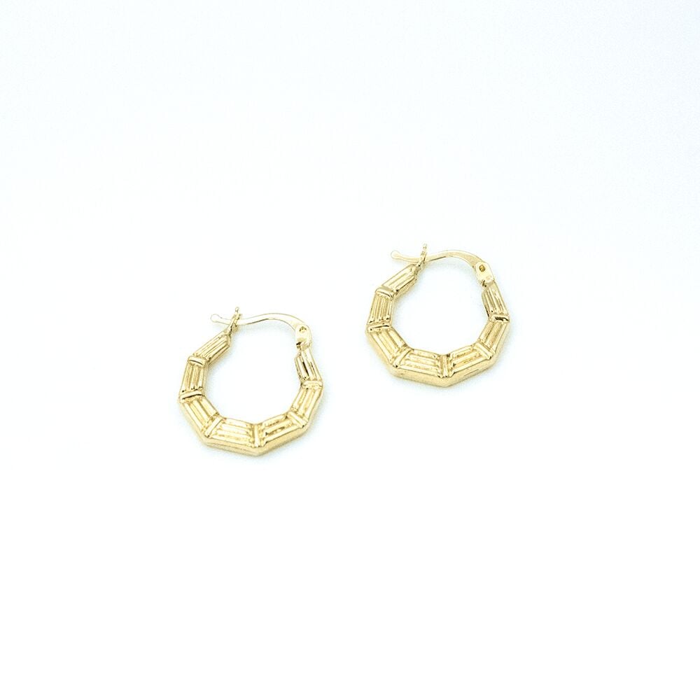 14 Ayar Gök Gürültüsü Altın Küpe