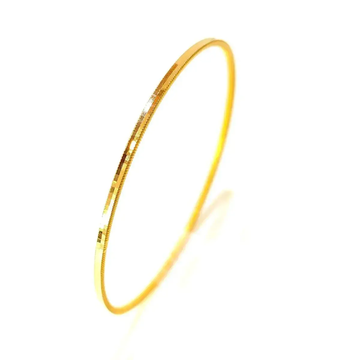 22 Ayar Oluklu Ajda Gold Altın Bilezik 8 Gr