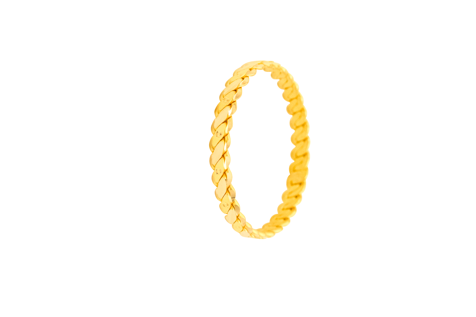 22 Ayar Desen Çizimli Burma Altın Bilezik 70 Gr