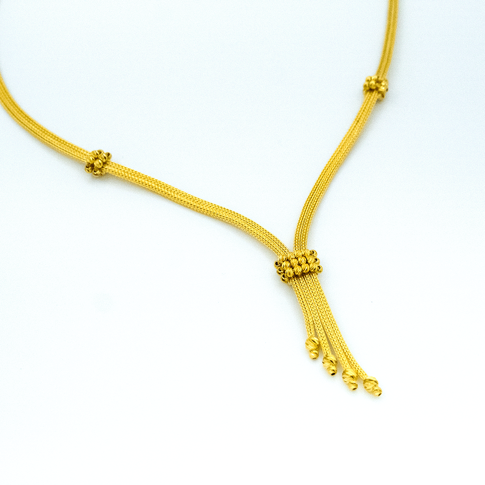 14 Ayar Saf Yansıma Altın Gerdanlık