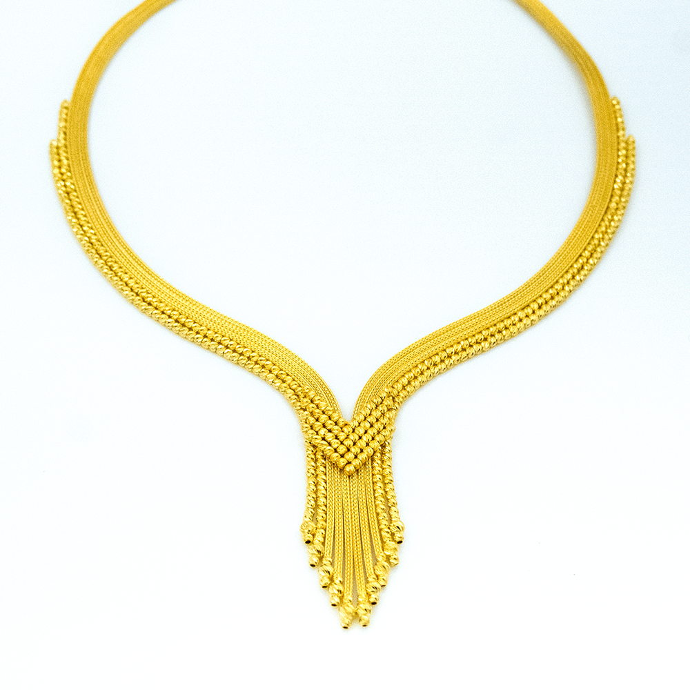 14 Ayar Peri Işıltısı Altın Gerdanlık