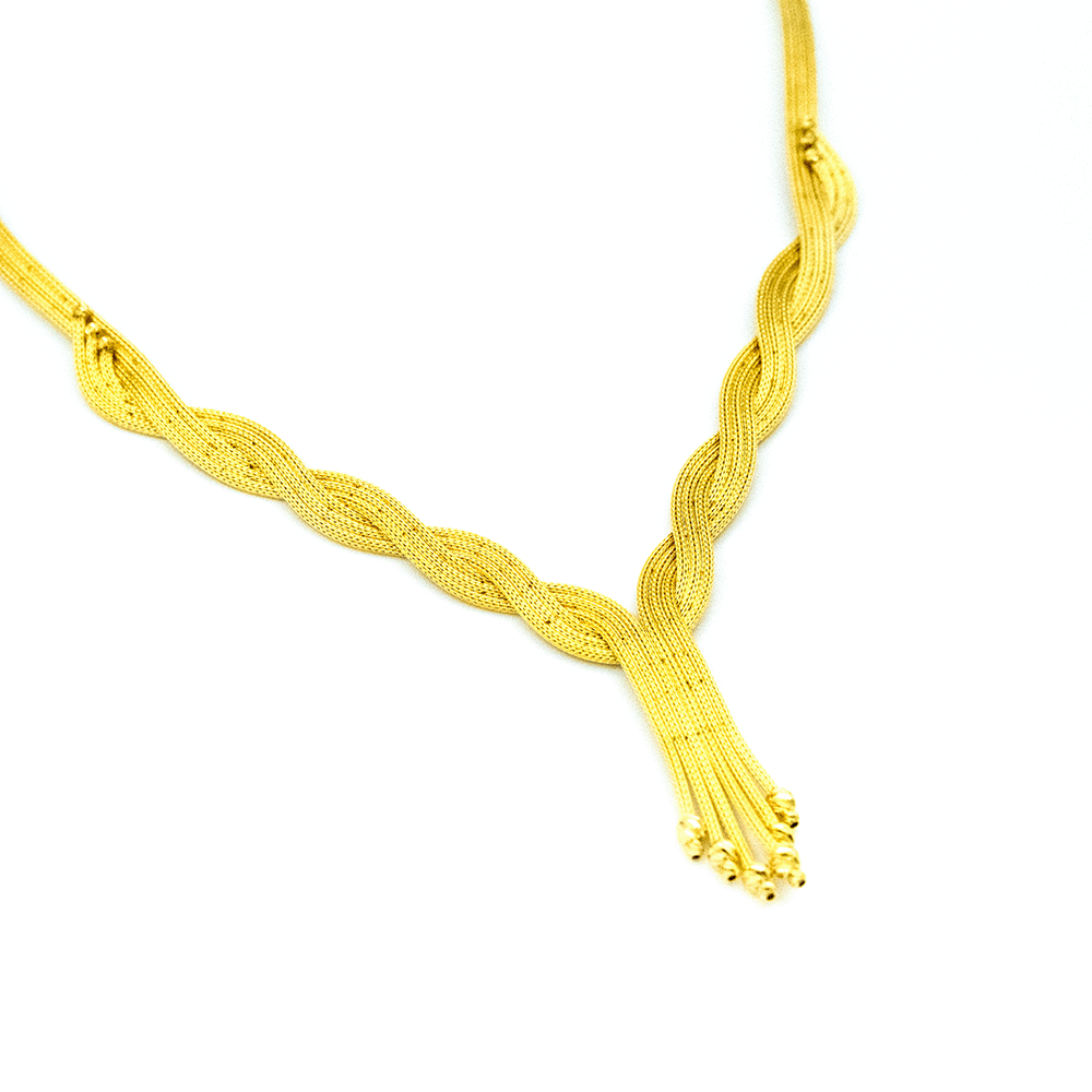14 Ayar Parlayan Gözde Altın Gerdanlık