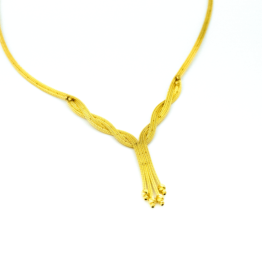 14 Ayar Işıltı Altın Gerdanlık