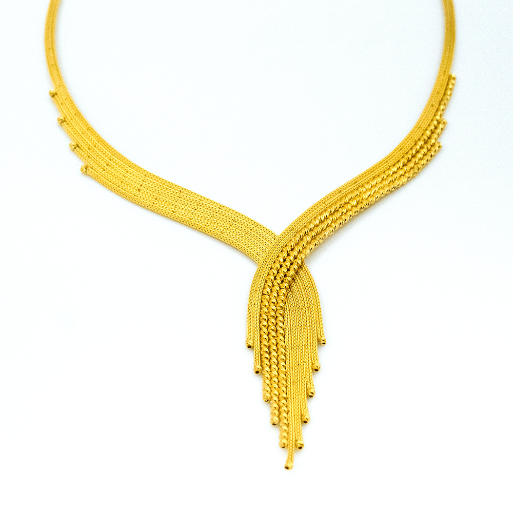 14 Ayar Kızıl Nehir Altın Gerdanlık